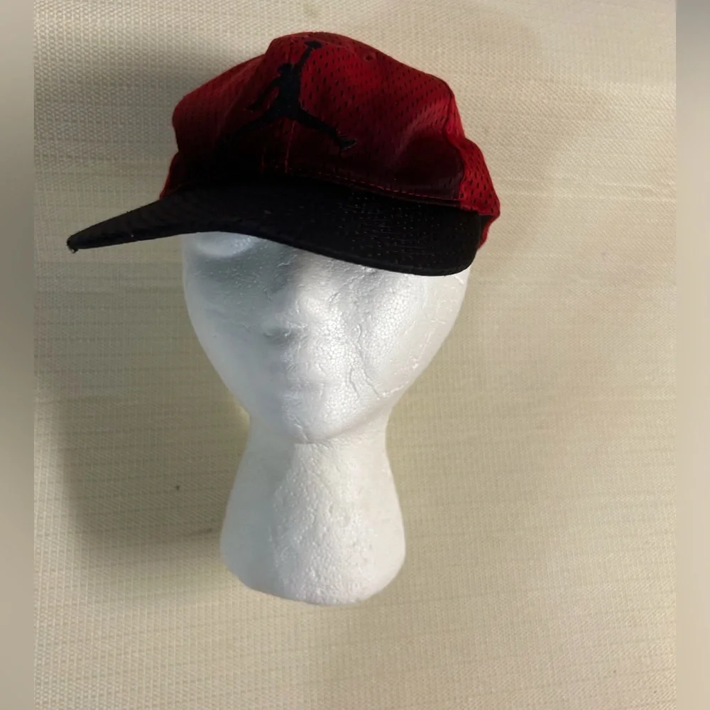 Jordan Red and Black Mesh Cap
